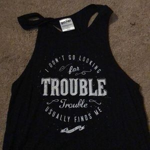 Licensed Harry Potter racerback tank top